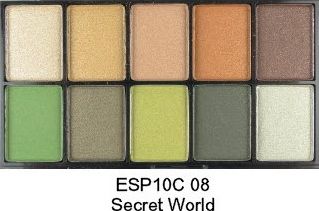 Paleta Nyx 10 Cores c/ aplicador e espelho